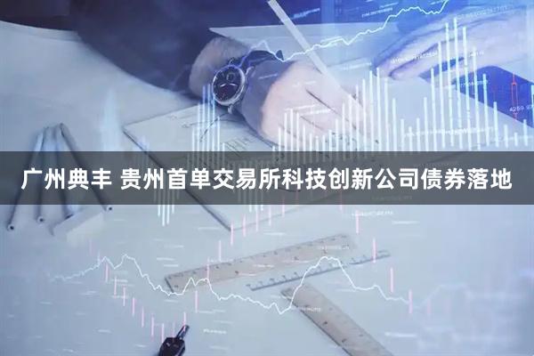 广州典丰 贵州首单交易所科技创新公司债券落地